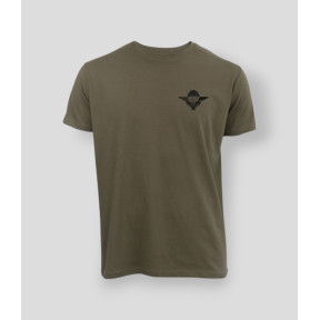 T-shirt Paraquedista França Caqui - Summit Outdoor Lifestyle