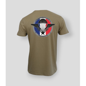 T-shirt Parachutiste France Coyote - Summit Outdoor Lifestyle