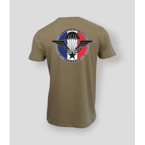 T-shirt Parachutiste France Coyote - Summit Outdoor Lifestyle