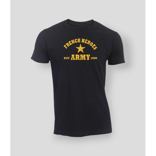 T-shirt French Heroes Schwarz - Summit Outdoor Lifestyle