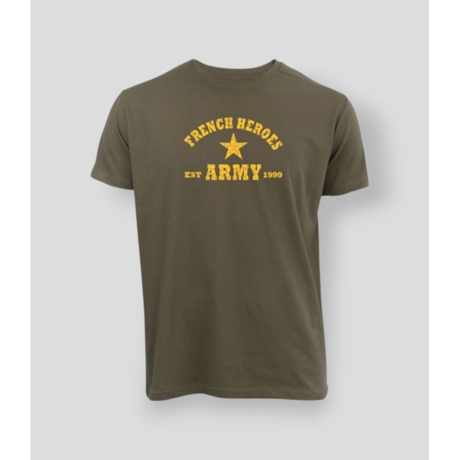 T-shirt French Heroes Caqui - Summit Outdoor Lifestyle