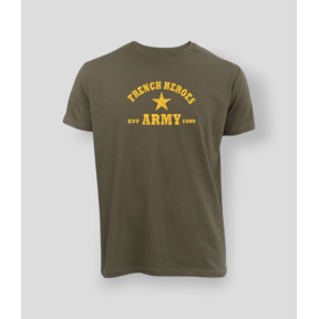 T-shirt Francuscy Bohaterowie Khaki - Summit Outdoor Lifestyle