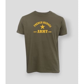 T-shirt Francuscy Bohaterowie Khaki - Summit Outdoor Lifestyle