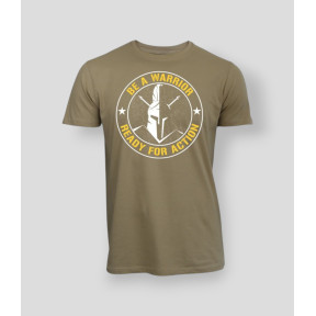 T-shirt Be a warrior Coyote - Summit Outdoor Lifestyle