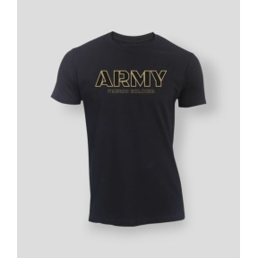 T-shirt Army French Soldier Zwart - Summit Outdoor Lifestyle