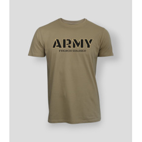 T-shirt Army French Soldier Coyote - Summit Outdoor Lifestyle