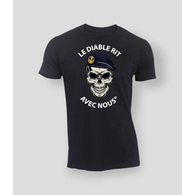 T-shirt 190g LE DIABLE RIT TDM Noir - Summit Outdoor Lifestyle