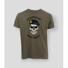 T-shirt 190g LE DIABLE RIT TDM Kaki - Summit Outdoor Lifestyle