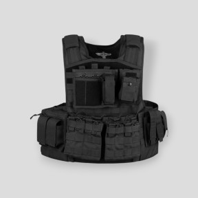 Nosiciel płyt Combo czarny - Invader Gear
