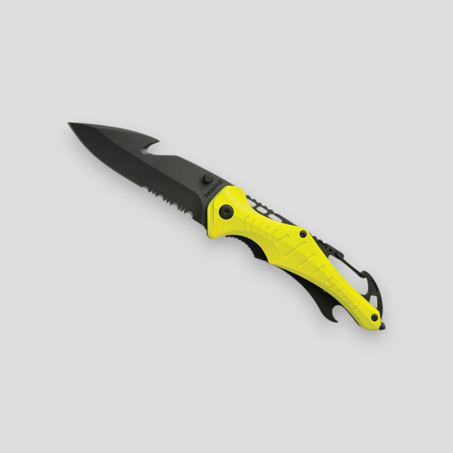 Veiligheidsmes EMERGENCY fluor geel - Baladéo