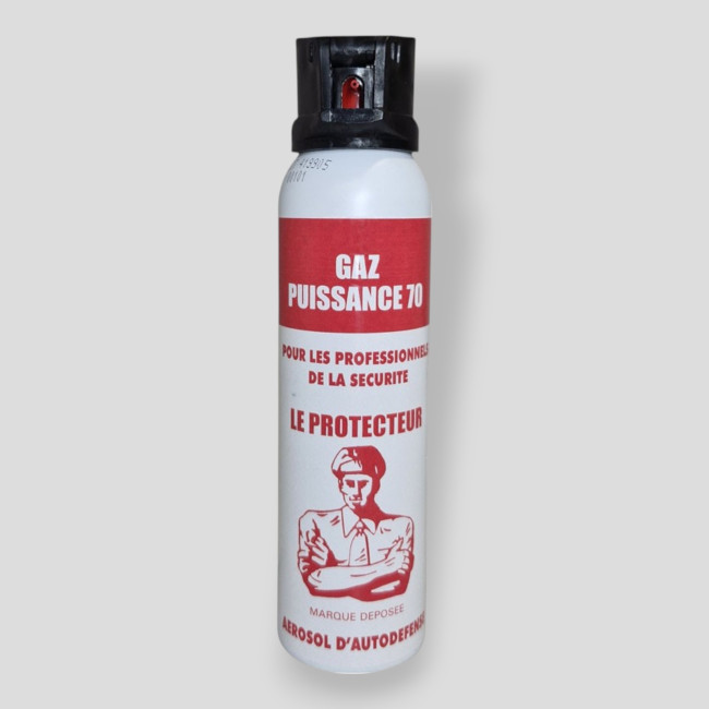 Aerosol Anti-agresión Gas CS Potencia 70 - 100ml - Le Protecteur