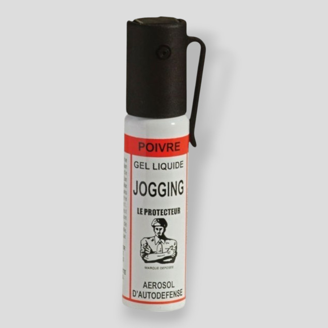 Aérosol de défense Gel Poivre Jogging - 25ml - Le Protecteur Aérosol de défense Gel Poivre Jogging - 25ml - Le Protecteur