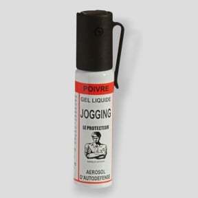 Aérosol de défense Gel Poivre Jogging - 25ml - Le Protecteur