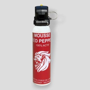 Aerosol anti-agresión Espuma de Pimienta Roja - 100ml - Le Protecteur