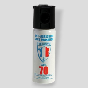 Aerozol przeciwko napadom żel CS moc 70 - 50ml - Le Protecteur