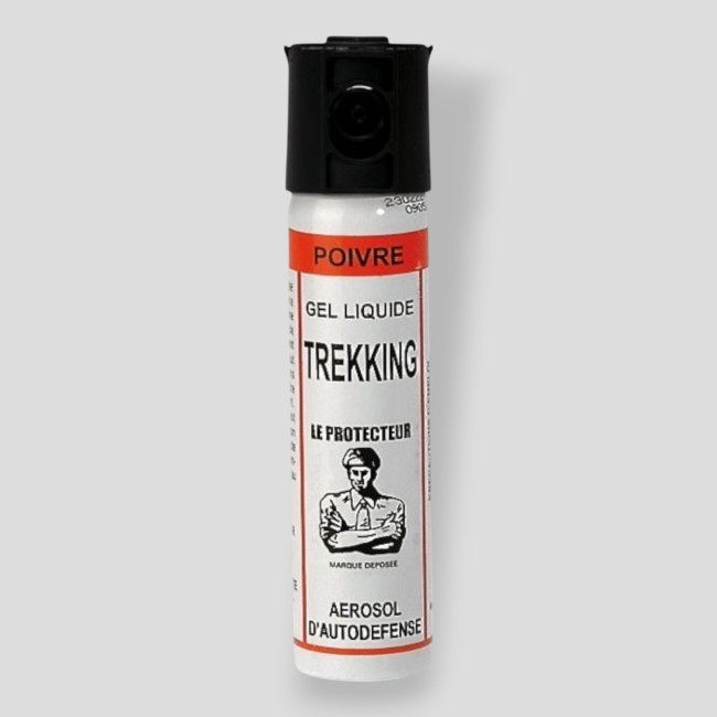 Aérosol de défense Gel Poivre Trekking - 75ml - Le Protecteur