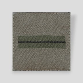 Borstembleem Stof met klittenband Landmacht lage zichtbaarheid - Adjudant