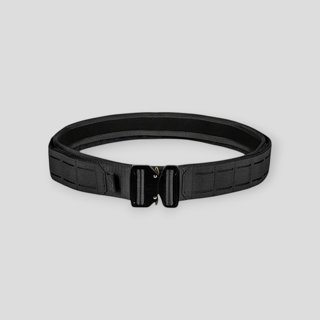 Ceinturon duo cobra noir polyester 600D - Ares