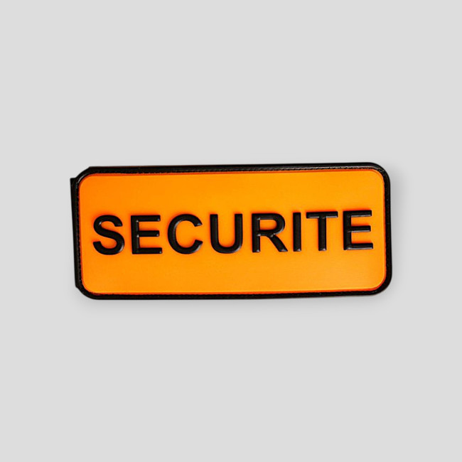 Brassard SECURITE gomme plastique - Ares