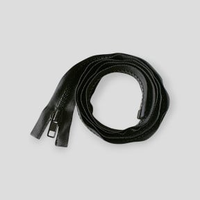 Cierre cremallera 140 cm de malla inyectada Negro - LMA