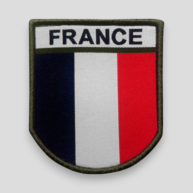 Écusson brodé France - Haute Visibilité - A10 Equipment