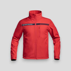 Casaco Softshell Segurança Incêndio Sécu-One - Vermelho - A10 Equipment