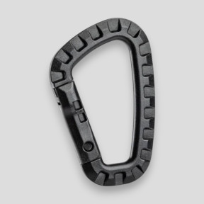 Asymmetrischer Karabiner - Schwarz - A10 Equipment