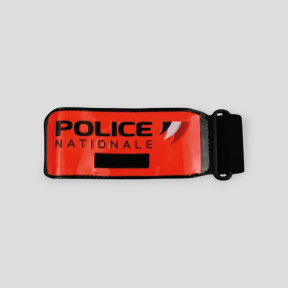Bracciale Polizia Nazionale retro-riflettente con spazio RIO - GK