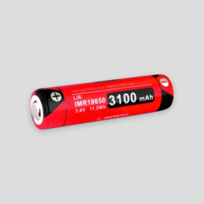 Bateria recarregável (18 650 Li-on, 3,6V, 3 100mAh) - Klarus