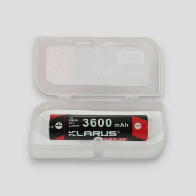 Bateria akumulatorowa (18 650 Li-ion, 3,6V, 3 600mAh) - Klarus