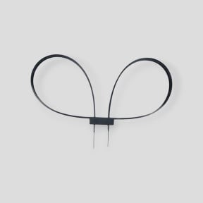 Menottes plastiques - Noir - GK
