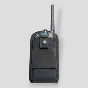 Radio-drager met Molle Red Label systeem - Zwart - GK