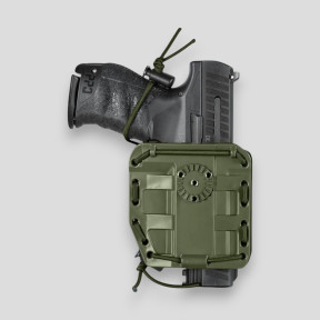 Kabura oburęczna Bungy 8BL00 do broni krótkiej - Oliwkowa - Vega Holster