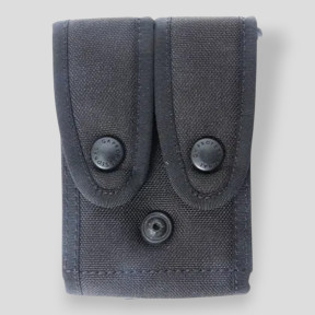 Portacargador doble con solapa para pistolas Red Label - Negro - GK