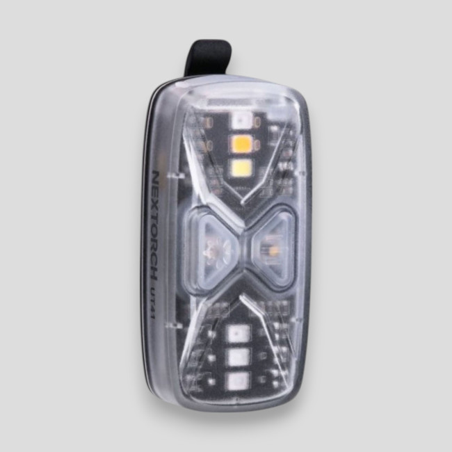 Wiederaufladbare Mehrsignal-Taschenlampe UT41 (5 Farben+IR) - Nextorch