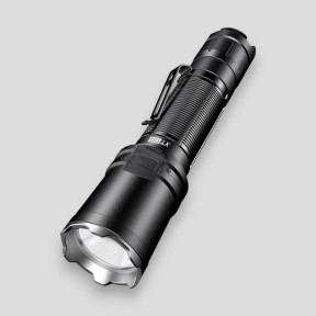 Oplaadbare tactische lamp XT11R (1 300 lumen) - Zwart - Klarus