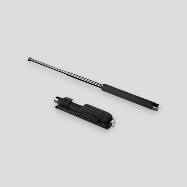 Bâton de défense télescopique 16" - Noir - A10 Equipment
