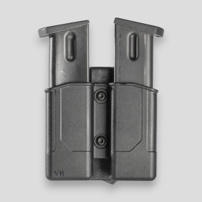 Dubbele snelle magazijnhouder 8DMH03 voor automatisch pistool - Zwart - Vega Holster