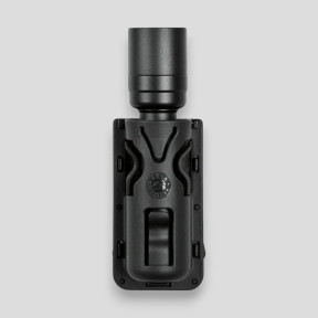 Obrotowy uchwyt latarki 8VP63 do paska/pasa - Czarny - Vega Holster