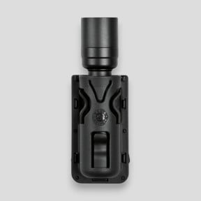 Obrotowy uchwyt latarki 8VP63 do paska/pasa - Czarny - Vega Holster