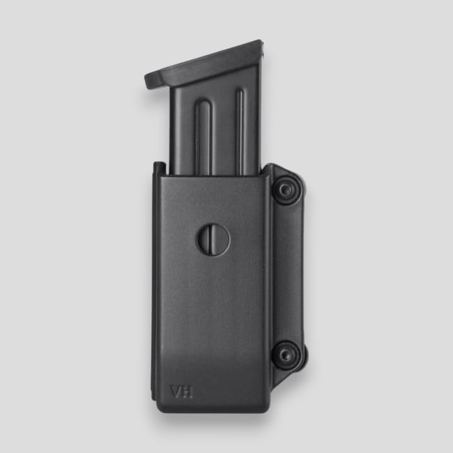 Single quick magazine carrier 8MH01 for automatic pistol - Black - Vega Holster Single quick magazine carrier 8MH01 for automatic pistol - Black - Vega Holster