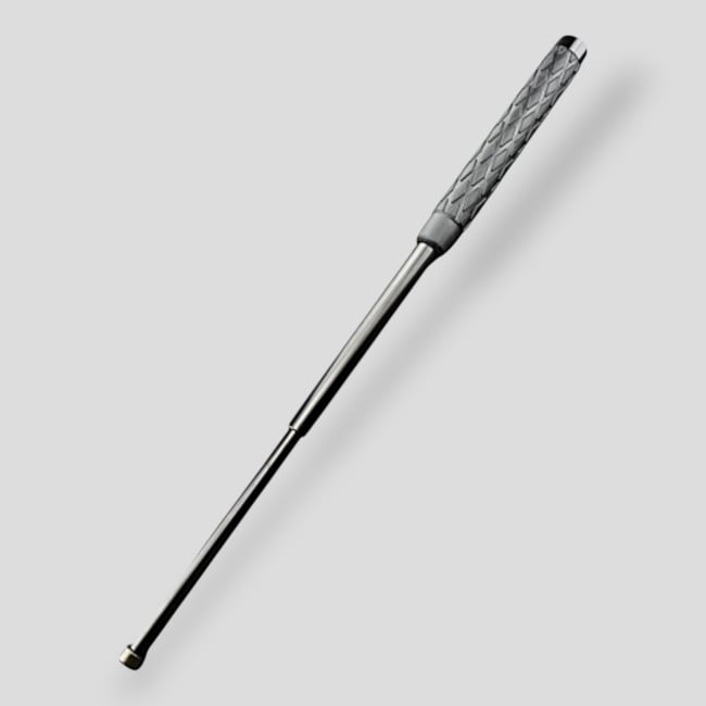 Tempered Steel Telescopic Baton 53cm - Piranha Tempered Steel Telescopic Baton 53cm - Piranha