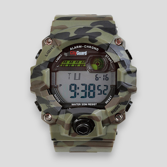 Elite Uhr - Schwarz - CityGuard