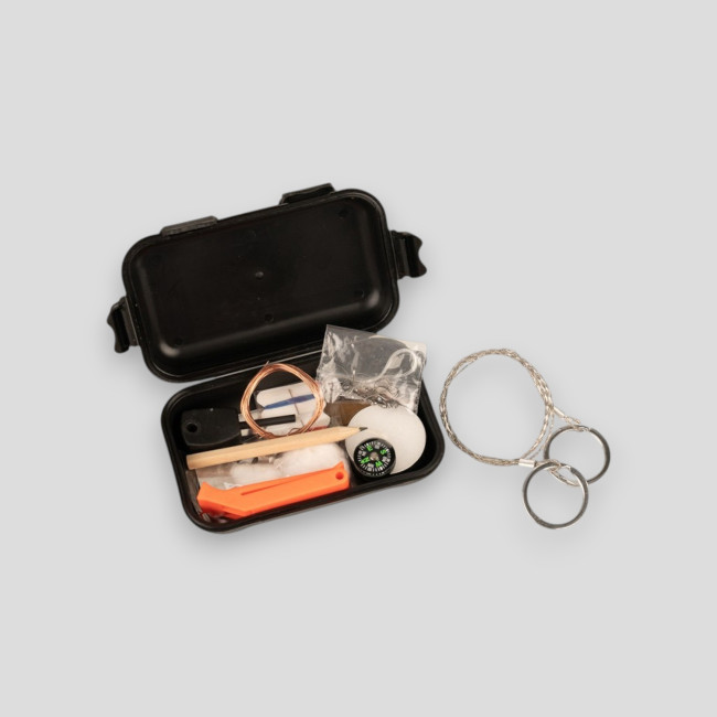 Kit de sobrevivência de combate verde à prova de água - Fosco Industries