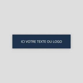 Neutrale rugklep om te personaliseren voor vest Thor - Marineblauw - VVS