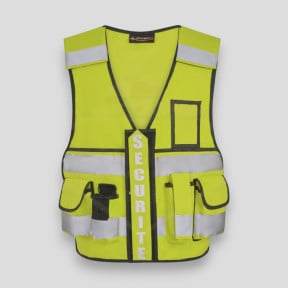 Colete Thor HV Segurança Privada - Amarelo - VVS