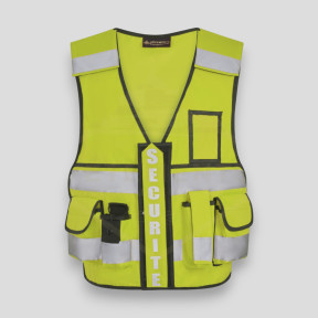 Thor HV particuliere beveiliging vest - geel - VVS