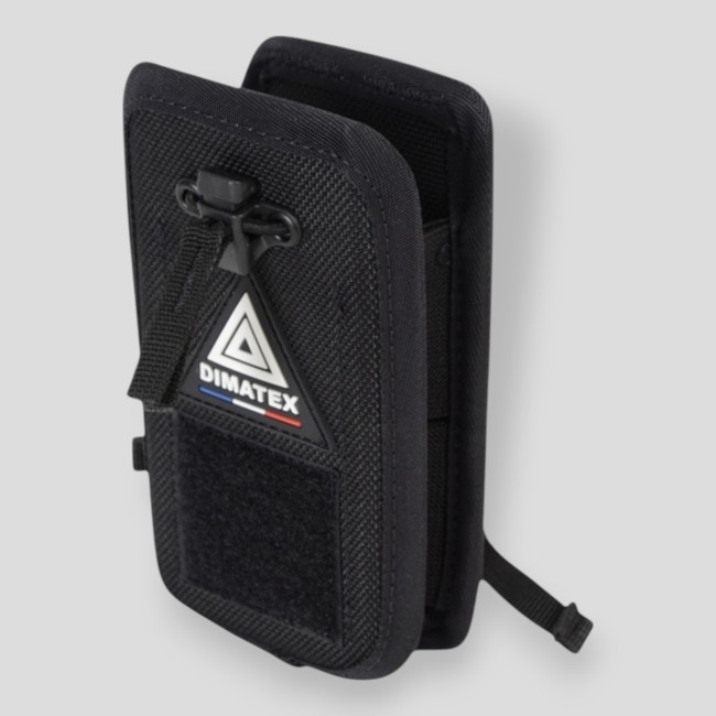 Radio Holster Molle Full Black - Dimatex