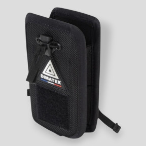 Funkgerätehalter Holster Molle Full Black - Dimatex