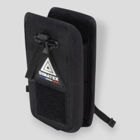 Porte radio Holster Molle Full black - Dimatex